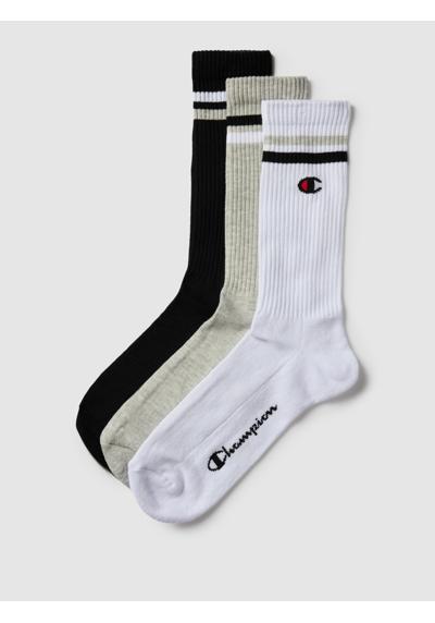 Носки с контрастными полосками, в упаковке 3 шт Crew Socks