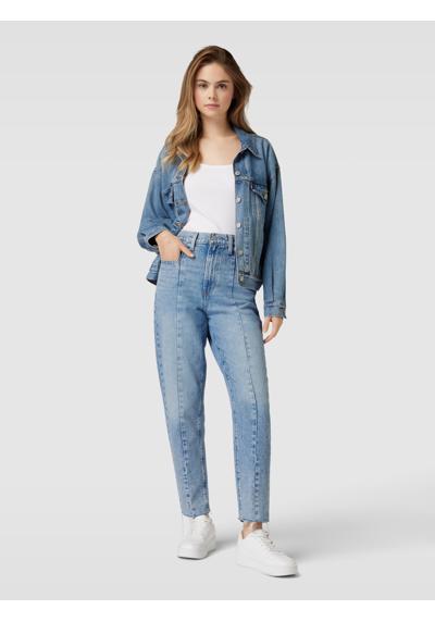 Джинсы Mom fit с разделительными швами
