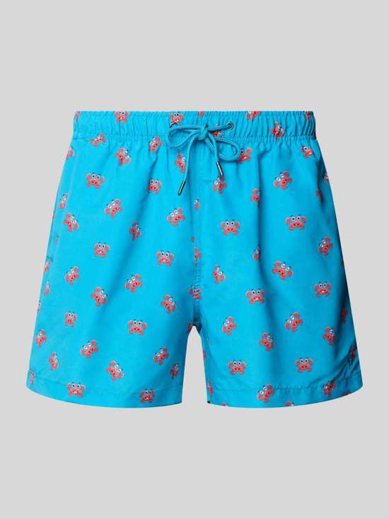 Плавки стандартного кроя со сплошным рисунком