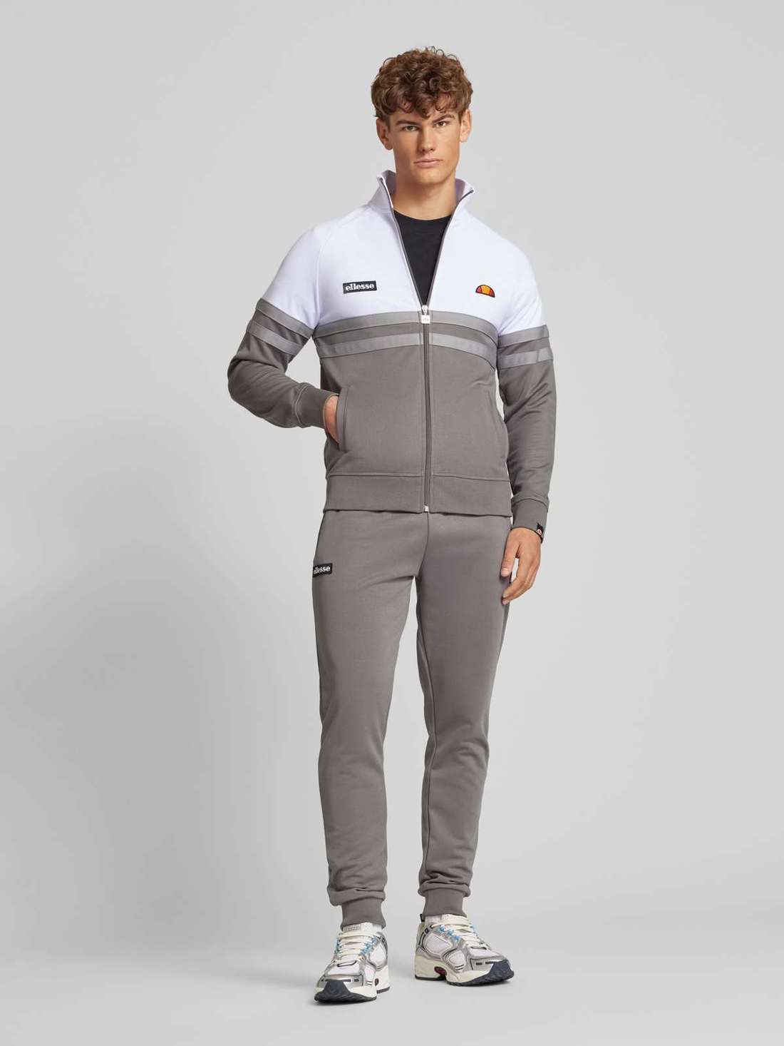 Толстовка с нашивками-лейблами RIMINI TRACK TOP