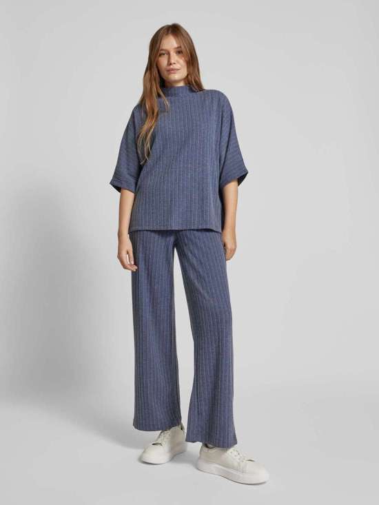 синий меланж