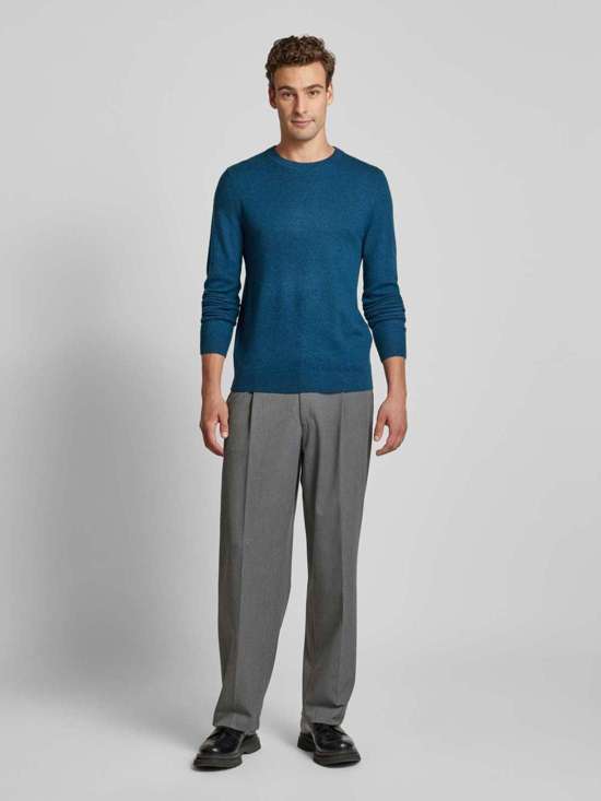 сине-голубой меланжевый