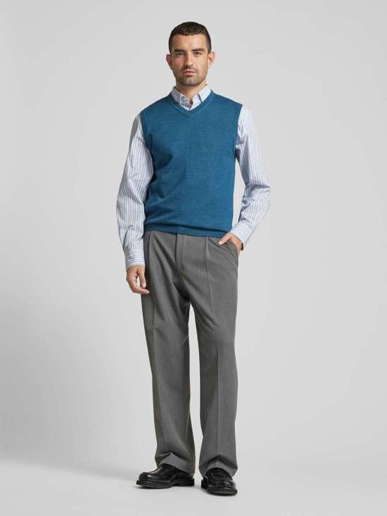 сине-голубой меланжевый