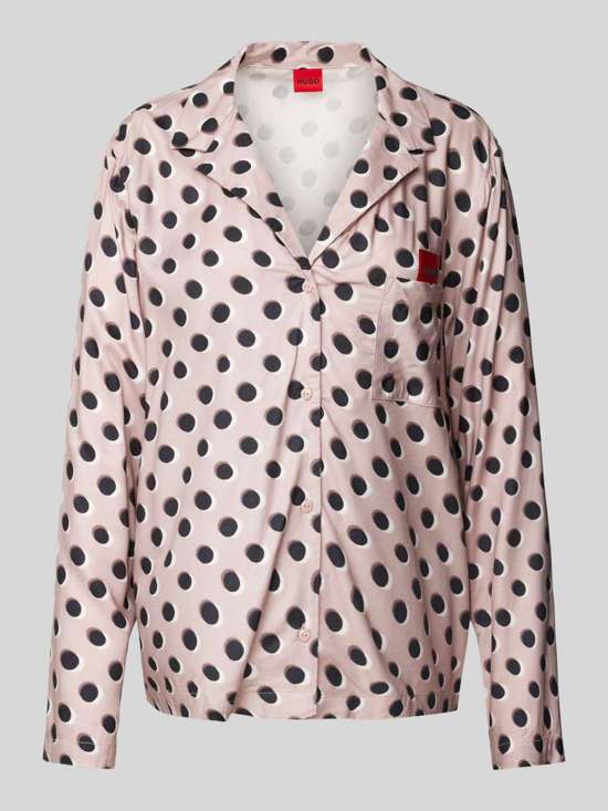 Пижамный топ с лейблом ELLE