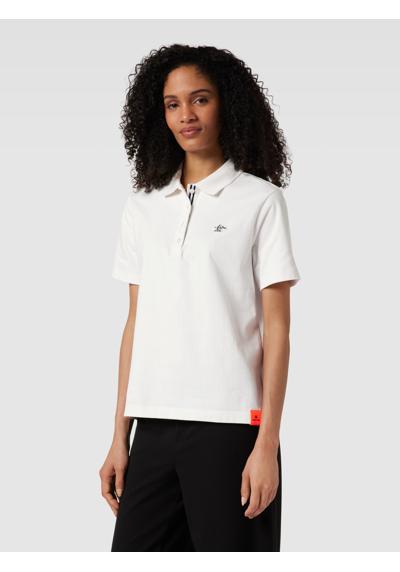 Poloshirt mit Label-Patch