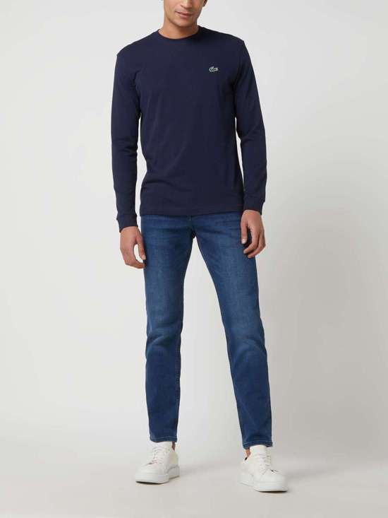 синий джинсовый