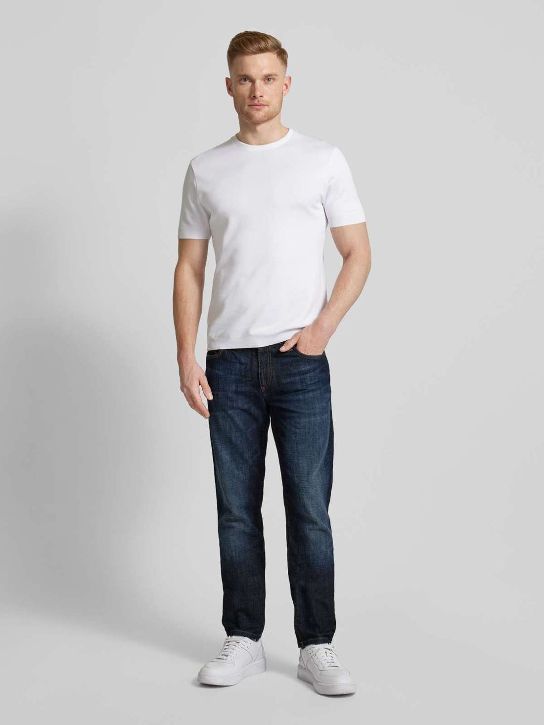 Джинсы стандартного кроя с пятью карманами `Pipe`