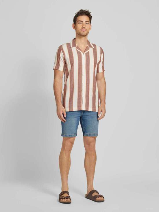 Джинсовые шорты узкого кроя с пятью карманами JAROD