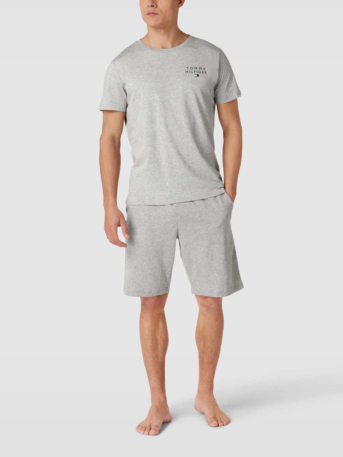 Спортивные шорты с эластичным поясом с логотипом JERSEY SHORT