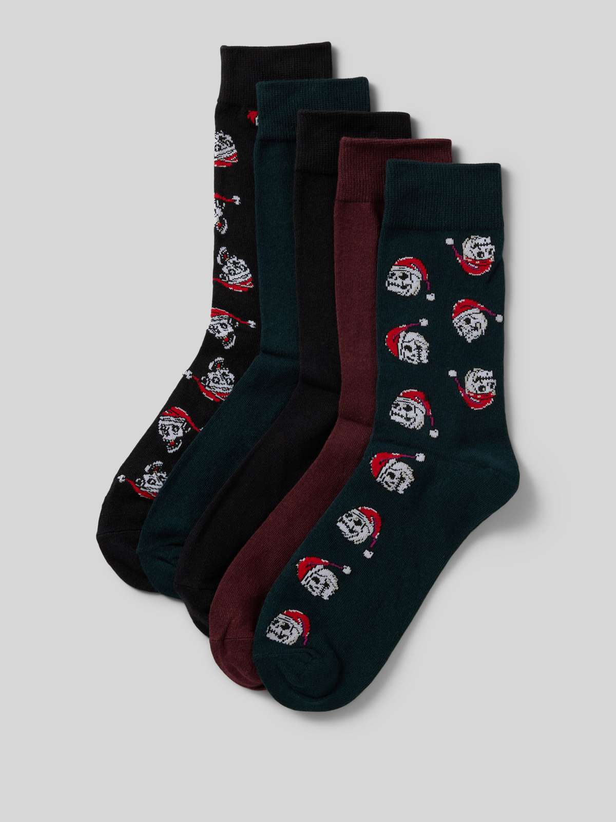 Носки с этикеткой XMAS SKULL im 5er-Pack