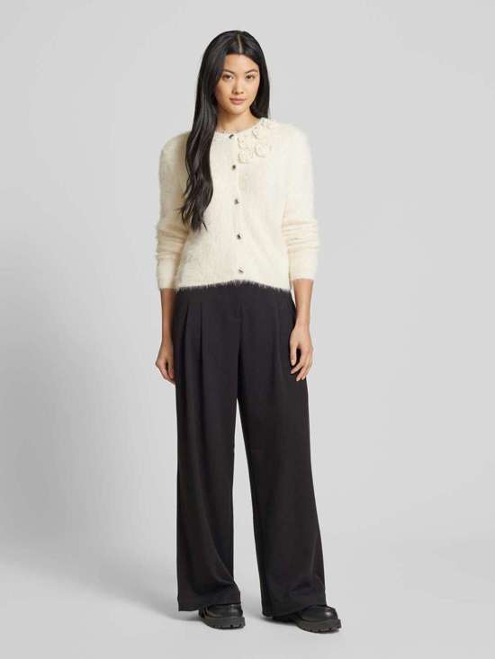 Кардиган с круглым вырезом