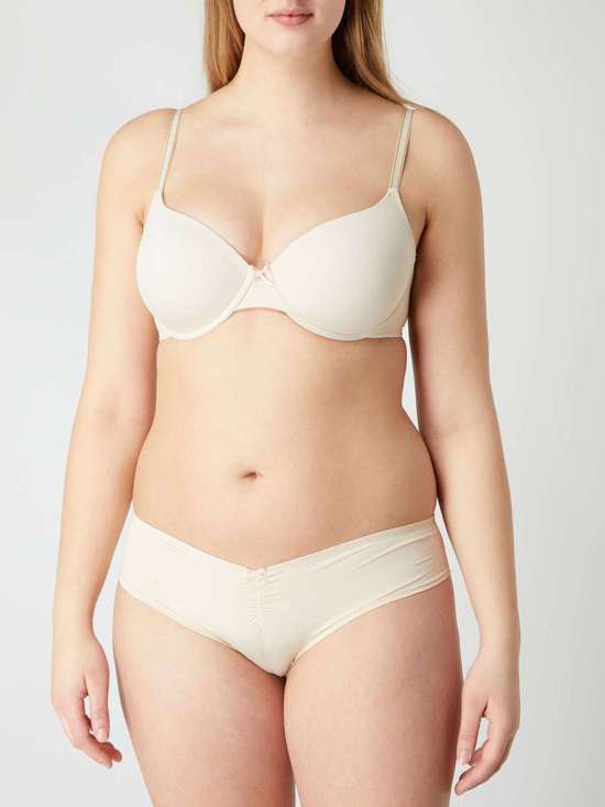 Бюстгальтер на косточках с бретельками-спагетти PERFECT BASICS