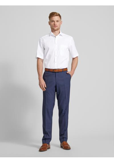 Деловая рубашка комфортного кроя с рукавом 1/2