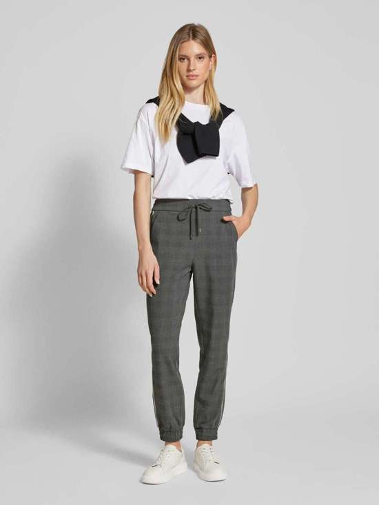 Тканевые брюки с эластичным поясом Lacie