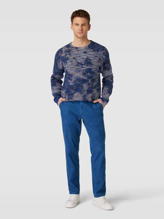 синий джинсовый