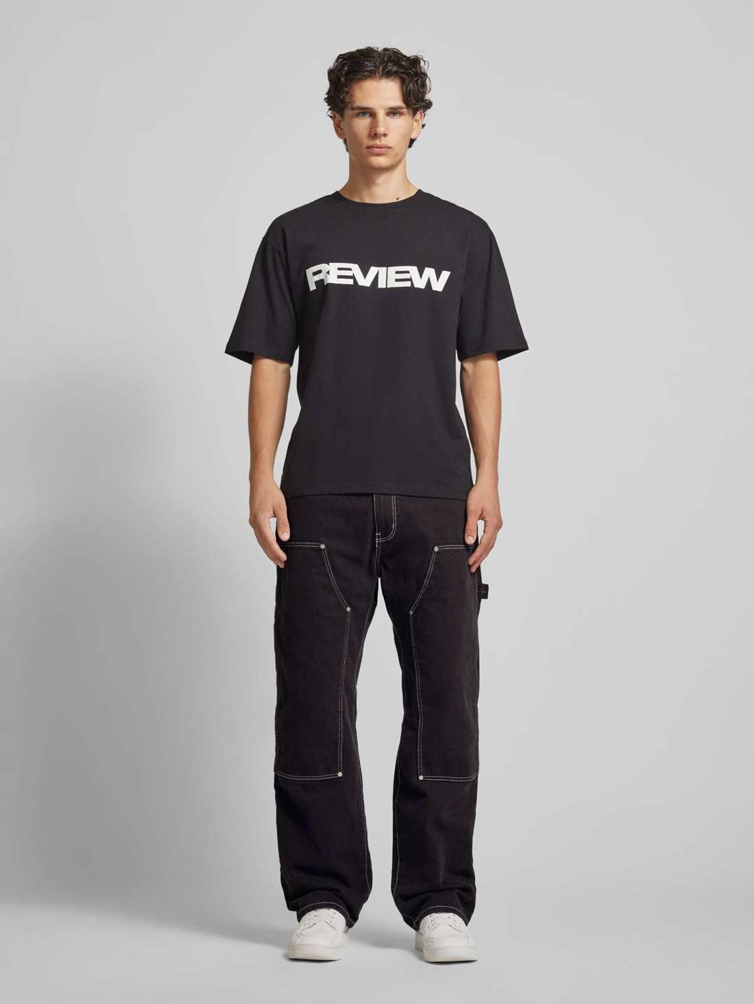 Мешковатые джинсы Carpenter с контрастной строчкой