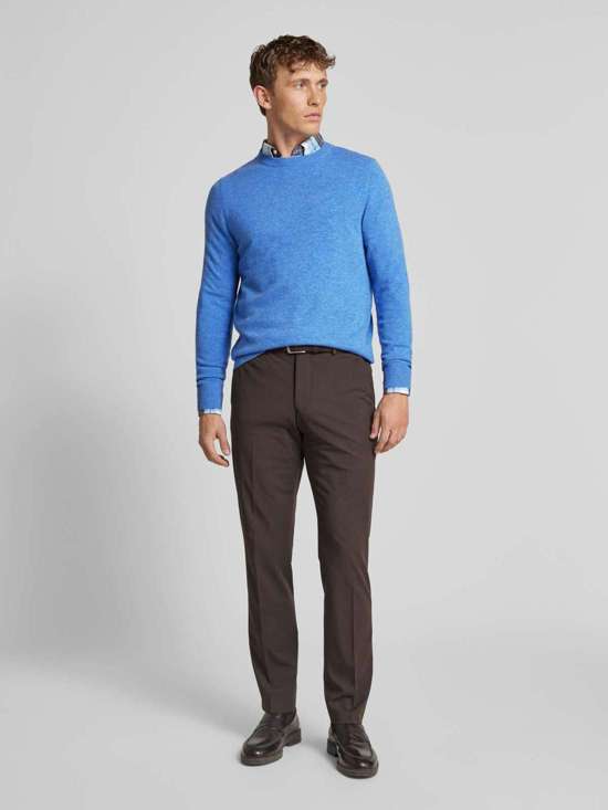 синий меланж