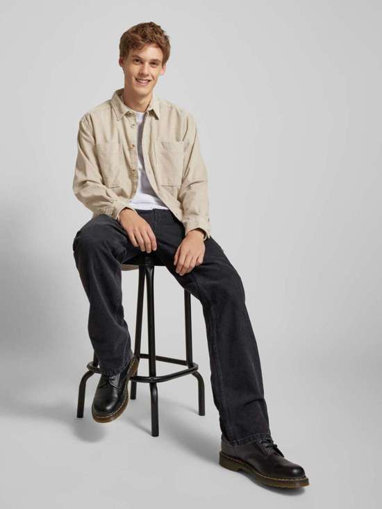 Повседневная рубашка свободного кроя со структурированным узором ALP