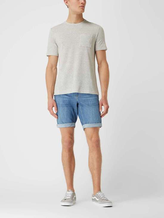 Джинсовые шорты современного кроя с эластичным наполнением Buck