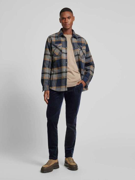 Вельветовые брюки узкого кроя с задними карманами Lupus