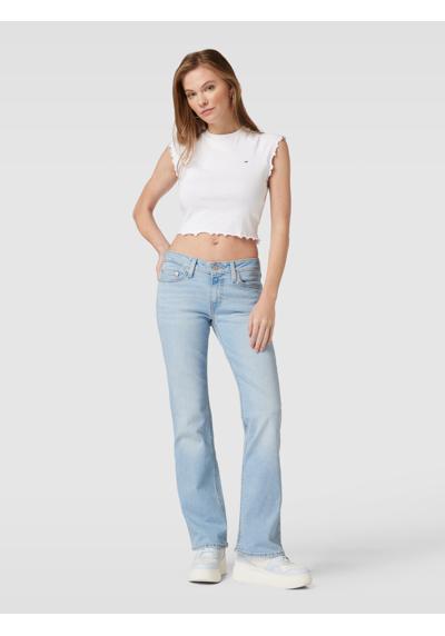 Джинсы Bootcut с пятью карманами