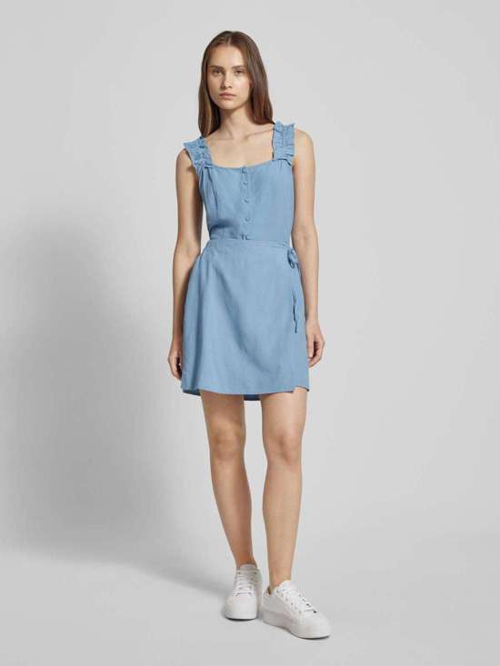 синий джинсовый