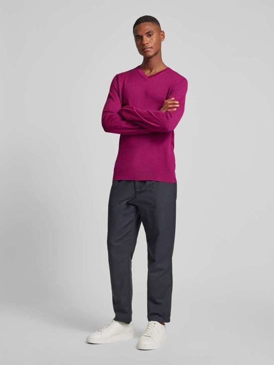 ярко-розовый меланж