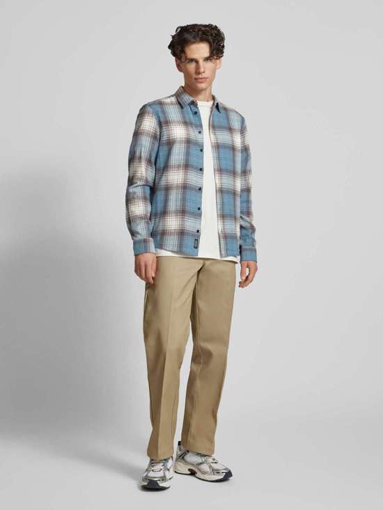 синий меланж