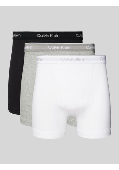 Трусы с лейблом на поясе BOXER BRIEF im 3er-Pack