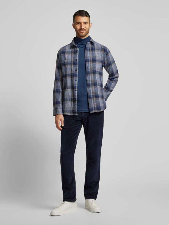 синий джинсовый