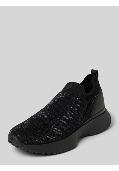 Кроссовки с отделкой декоративным камнем AIR SLIP ON