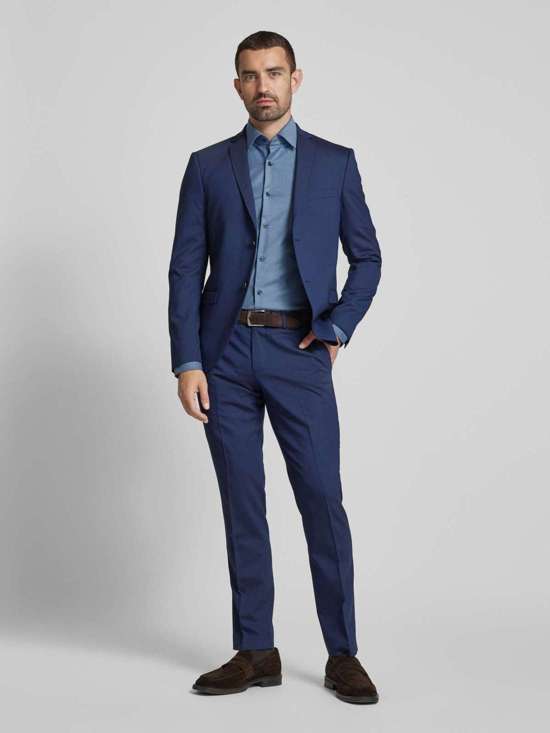 синий джинсовый