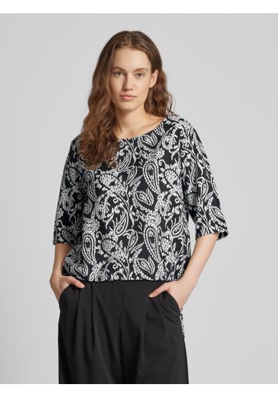 Bluse mit 3/4-Arm