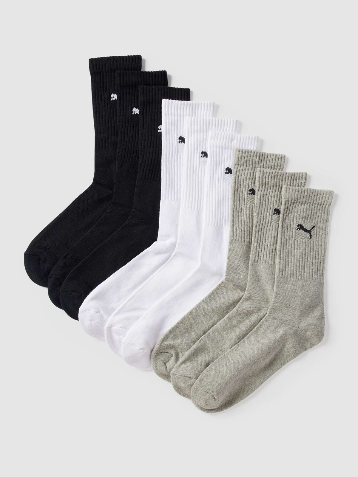 Носки с этикеткой, 9 шт в упаковке UNISEX CREW SOCK