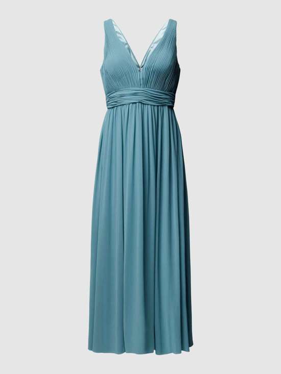 Вечернее платье PLUS SIZE со складками