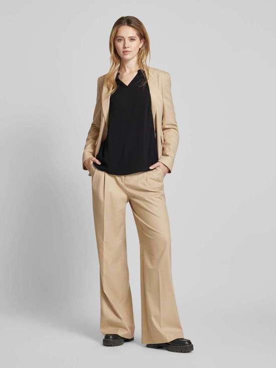 Блузка-рубашка с V-образным вырезом RADIA