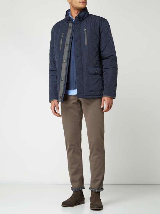 синий джинсовый