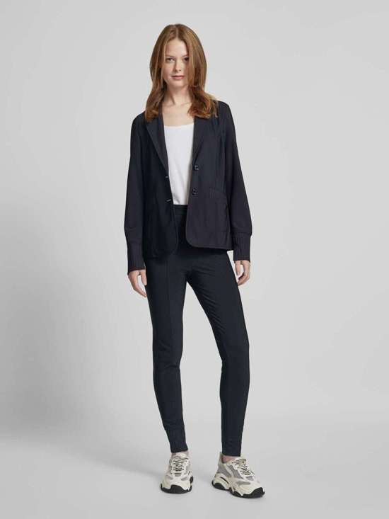 Тканевые брюки узкого кроя с эластичным поясом