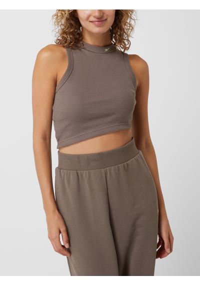 Crop Top mit Stretch-Anteil 