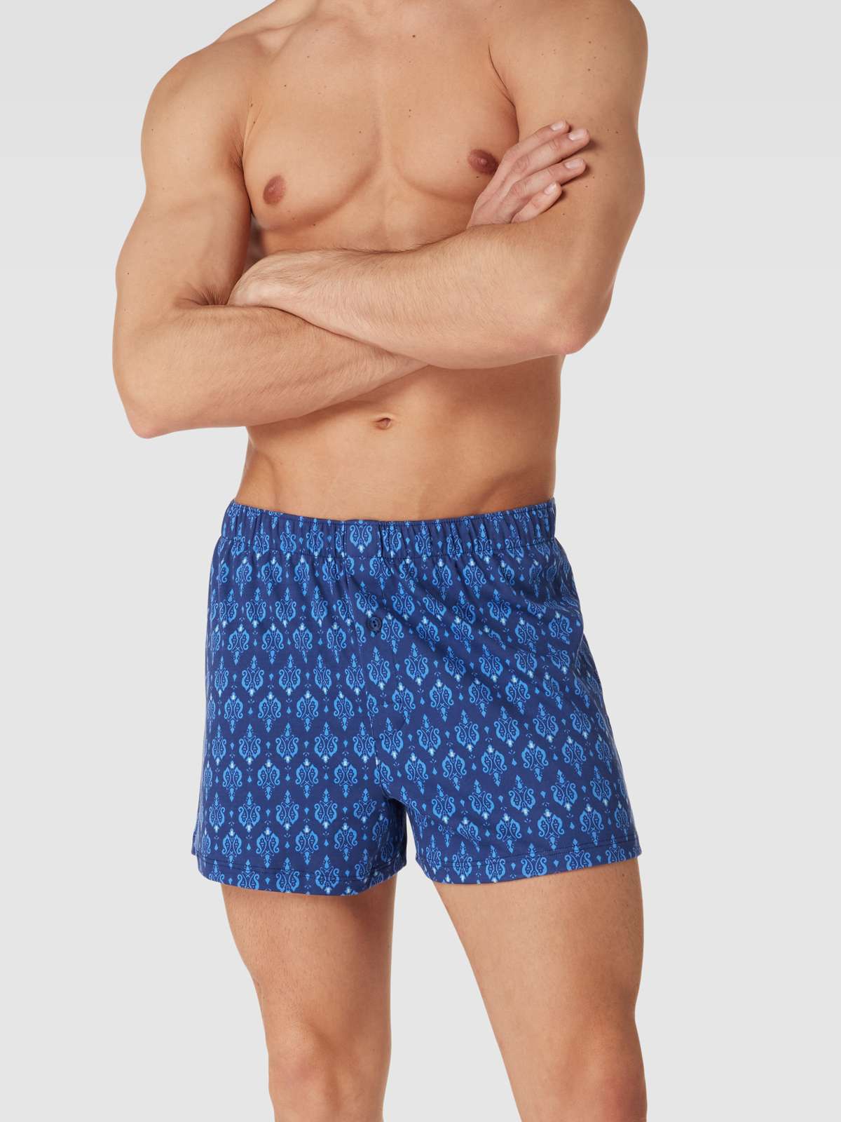 Боксеры со сплошным узором Fancy Jersey Boxer