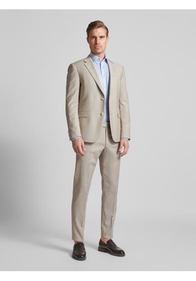 Деловая рубашка комфортного кроя с полосатым узором