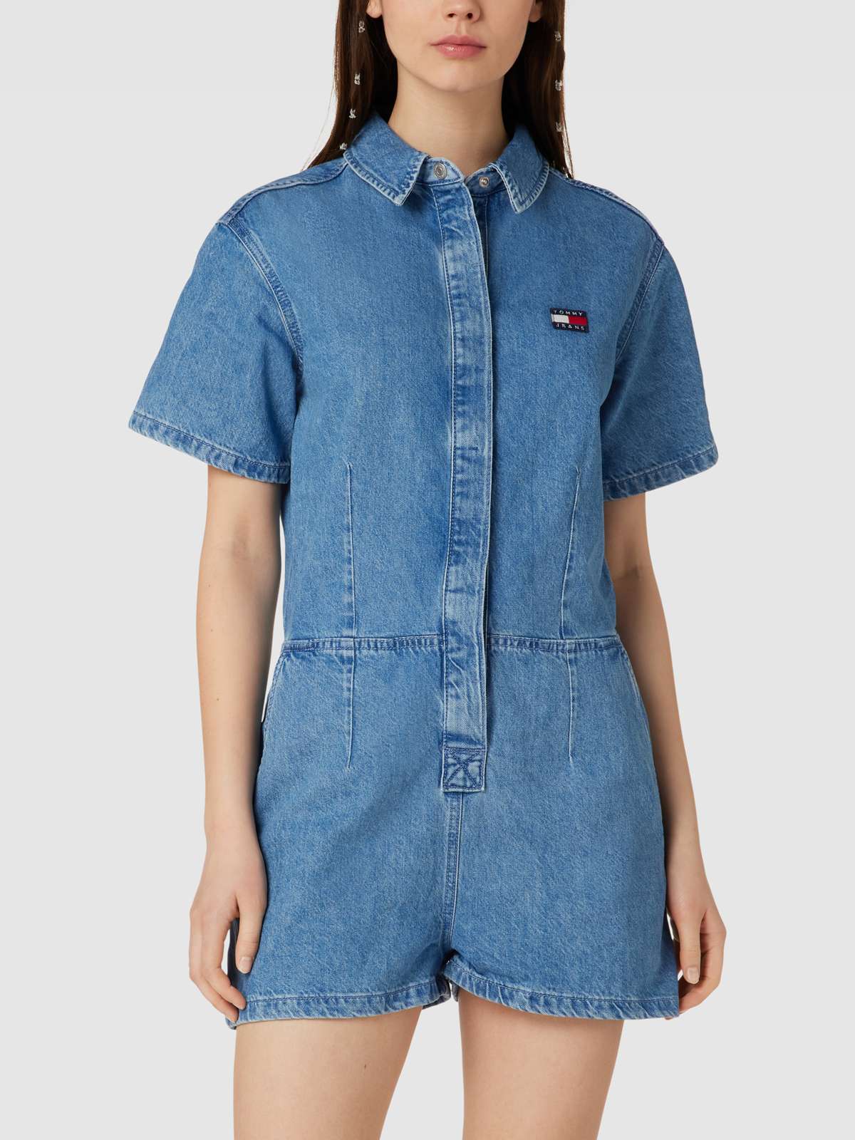 Комбинезон с джинсовой отделкой BADGE DENIM PLAYSUIT