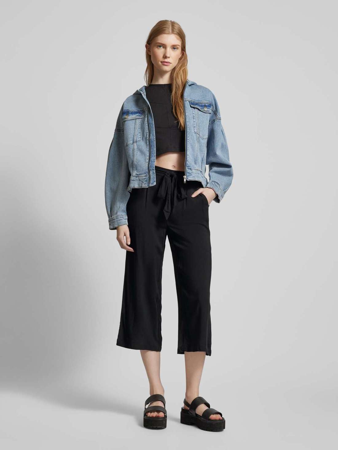 Тканевые брюки с поясом NOVA LIFE