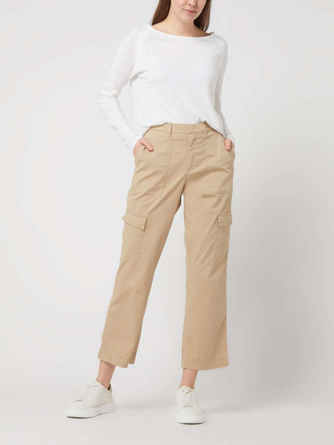 Брюки-карго с эластичным наполнением Jane 