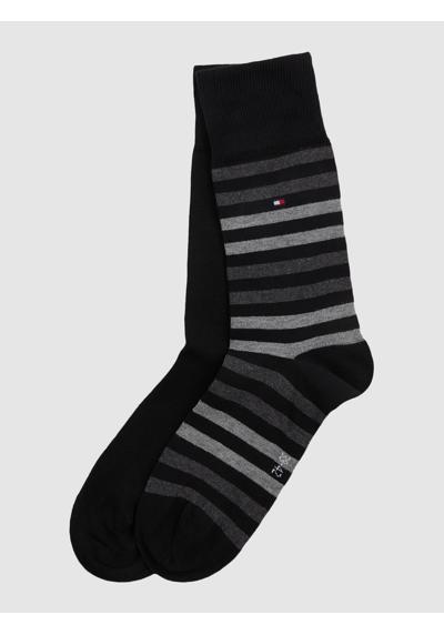 Носки с этикеткой, в упаковке 2 шт DUO STRIPE SOCK