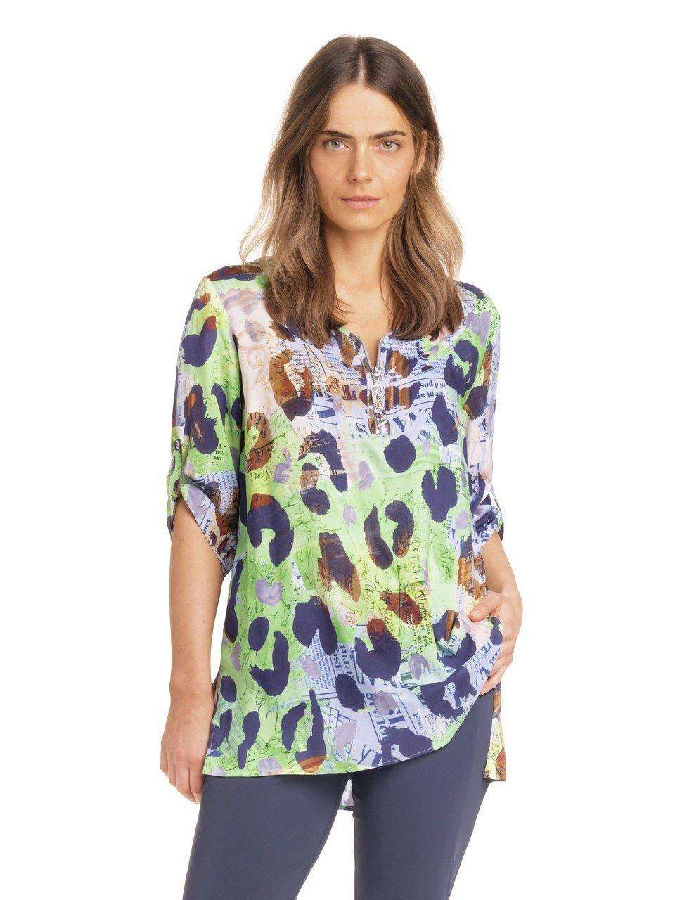блузка с леопардовым принтом
