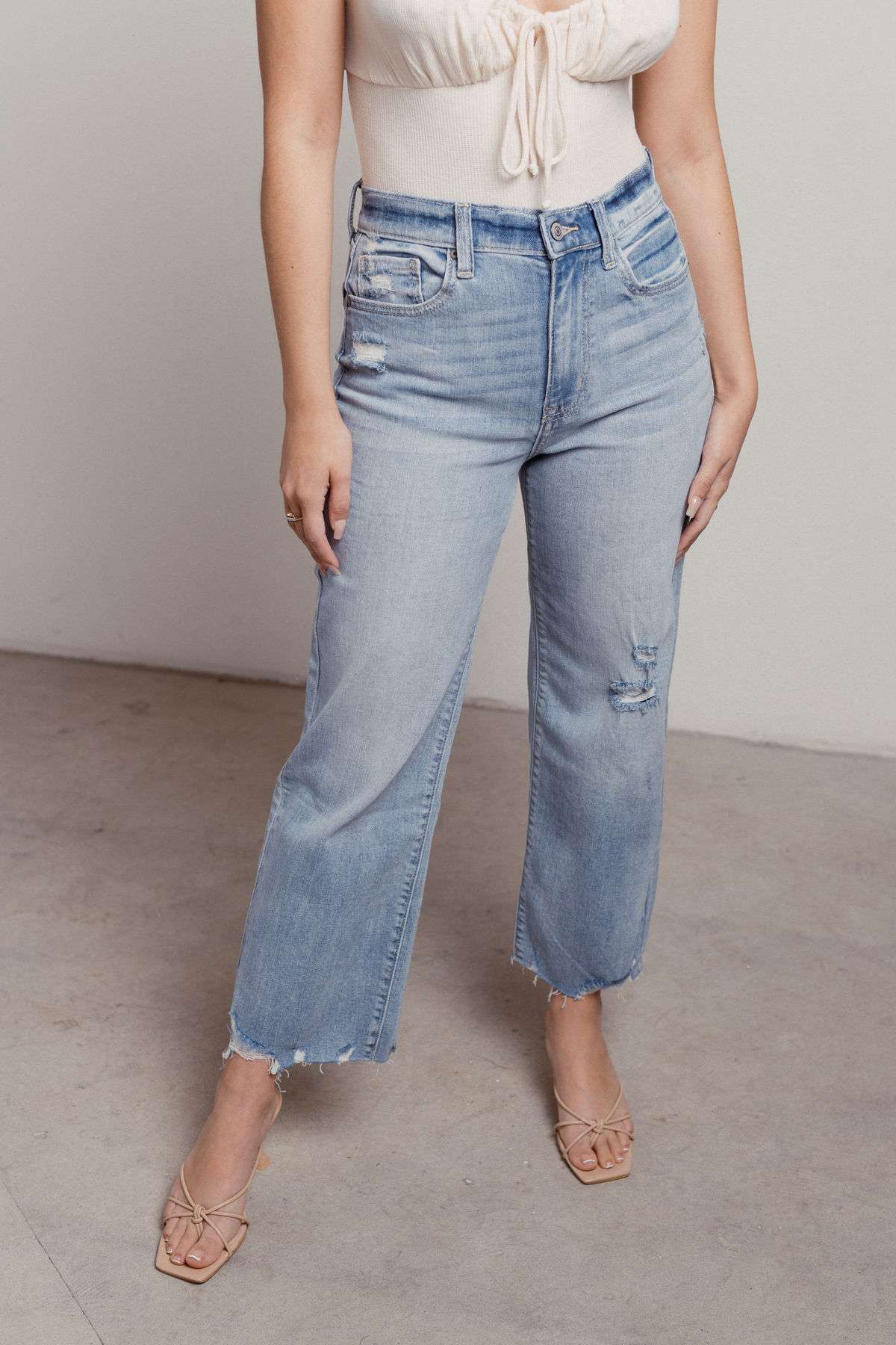 Широкие джинсы Gramercy