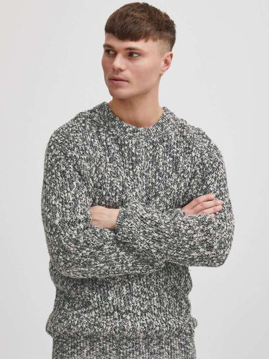 синий меланж