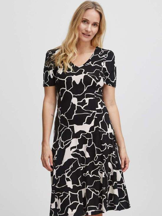 чёрный с рисунком