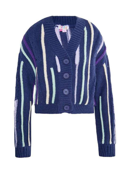 синий в полоску